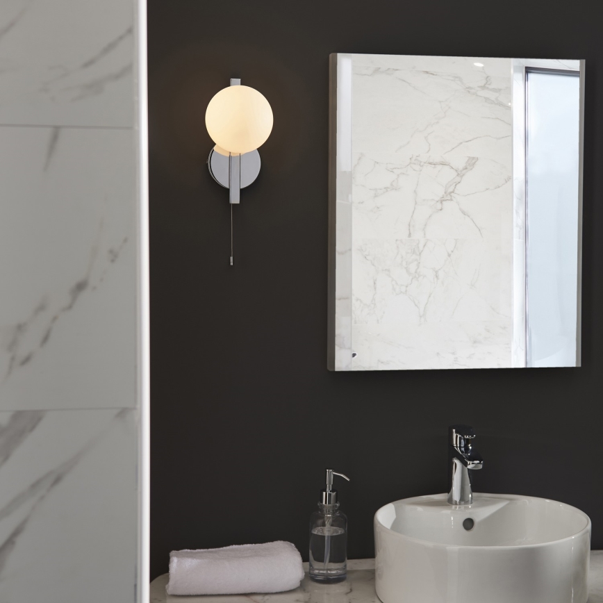 Endon 94080 - Настенный светильник для ванной комнаты SPA, 1xG9/3W/230V, IP44, глянцевый хром