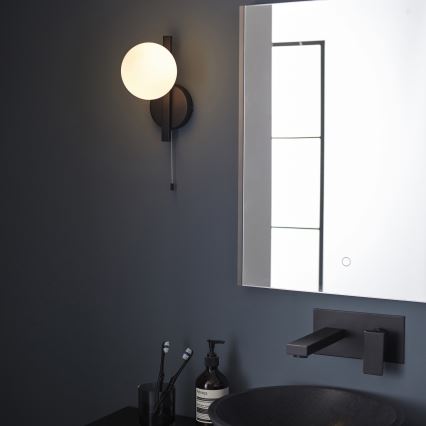 Endon 94081 - Настенный светильник для ванной SPA 1xG9/3W/230V IP44 черный