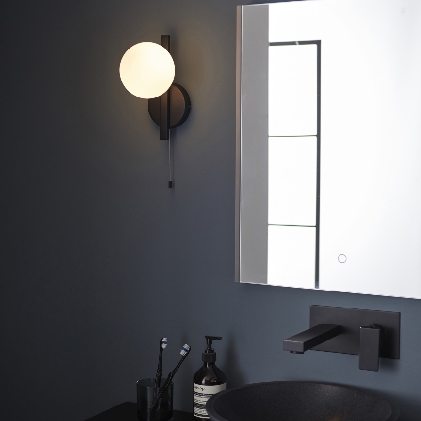 Endon 94081 - Настенный светильник для ванной SPA 1xG9/3W/230V IP44 черный