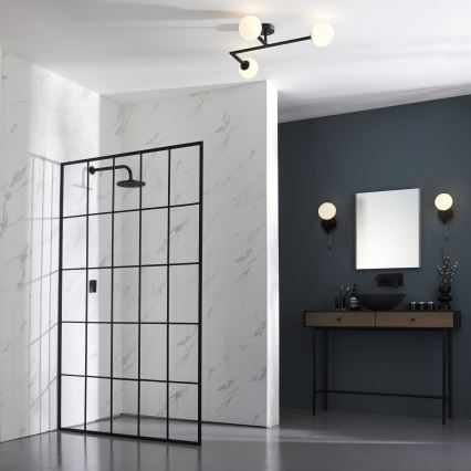Endon 94081 - Настенный светильник для ванной SPA 1xG9/3W/230V IP44 черный