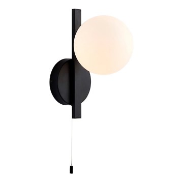 Endon 94081 - Ванний настінний світильник SPA 1xG9/3W/230V IP44 чорний