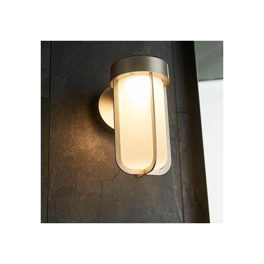 Endon 94990 - LED настенный светильник для ванной комнаты LED/8 Вт/230 В IP44 2700 K матовый хром