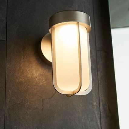 Endon 94990 - LED настінний світильник для ванної кімнати LED/8W/230V IP44 2700K матовий хром