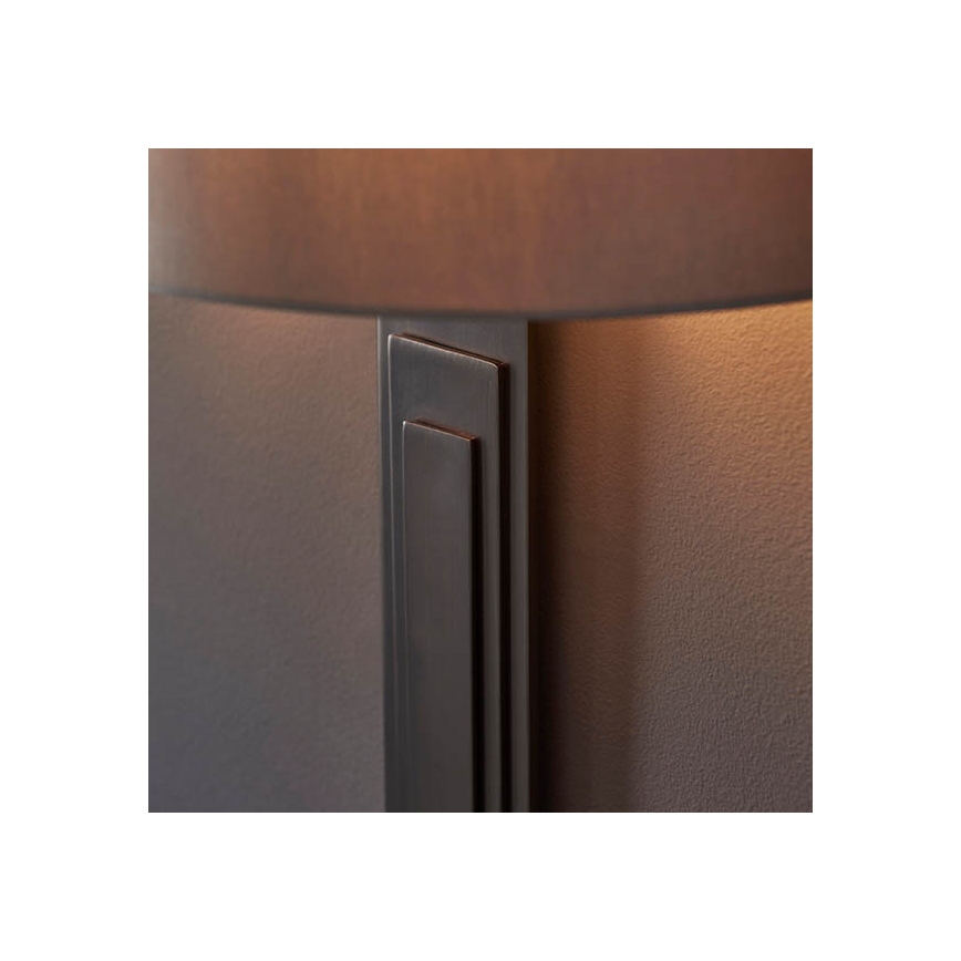 Endon 95271 - Настенный светильник CARLTON 1xE27/10W/230V бронзовый