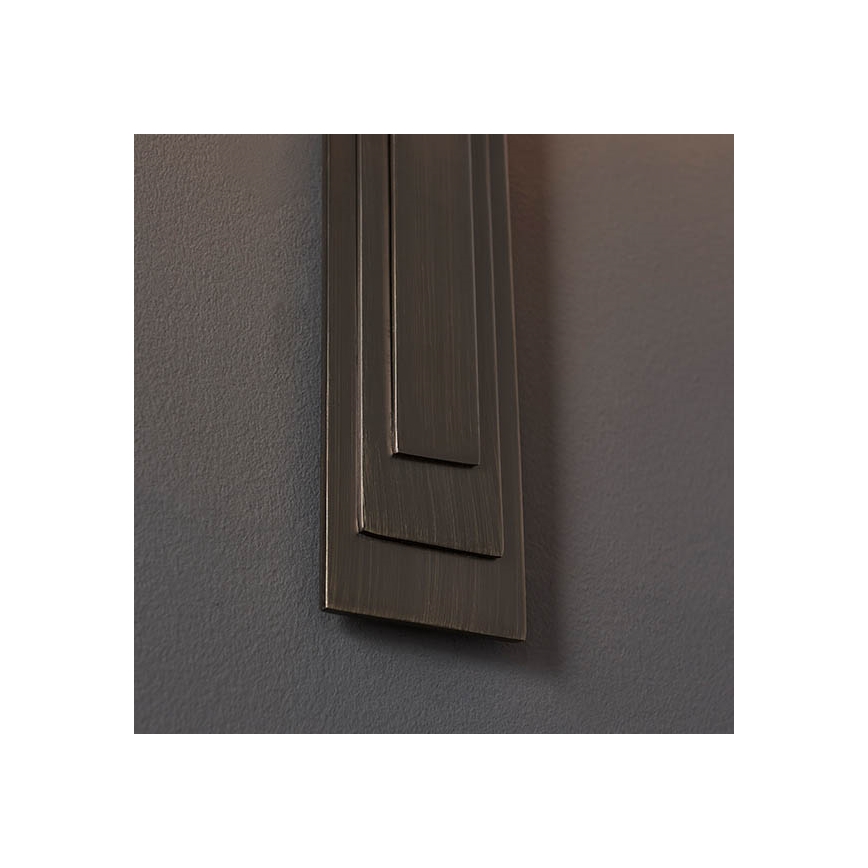 Endon 95271 - Настенный светильник CARLTON 1xE27/10W/230V бронзовый