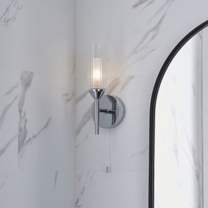 Endon 97171 - Настінний світильник для ванної кімнати NATORI 1xG9/3W/230V IP44 глянцевий хром