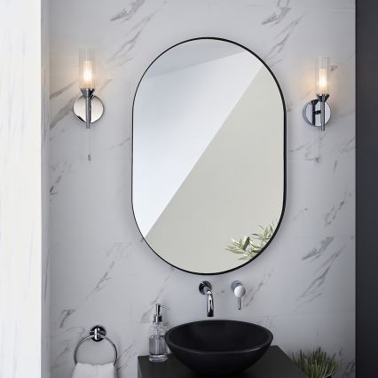 Endon 97171 - Настінний світильник для ванної кімнати NATORI 1xG9/3W/230V IP44 глянцевий хром