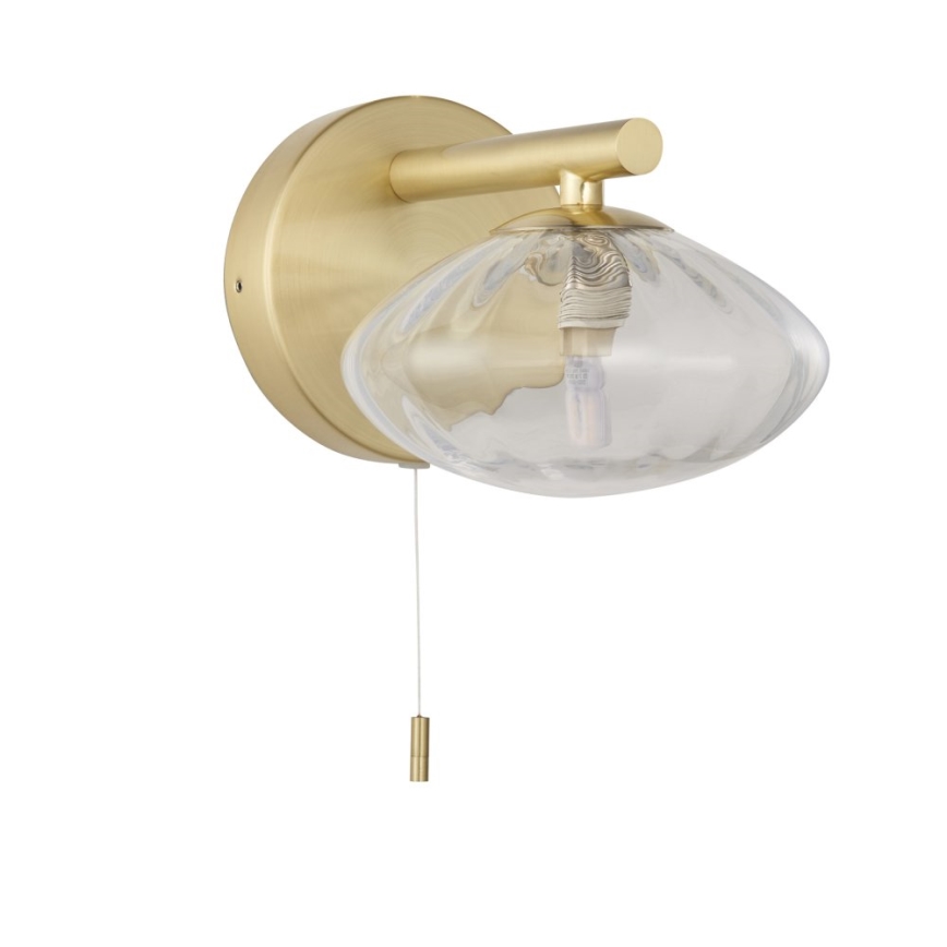 Endon 97182 - Настенный светильник для ванной комнаты MOBIAS 1xG9/3W/230V IP44 латунь