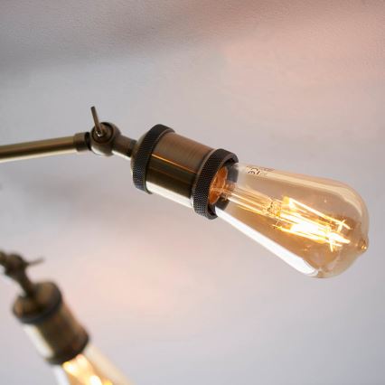 Endon 97244 - Точковий світильник HAL 5xE27/40W/230V латунь