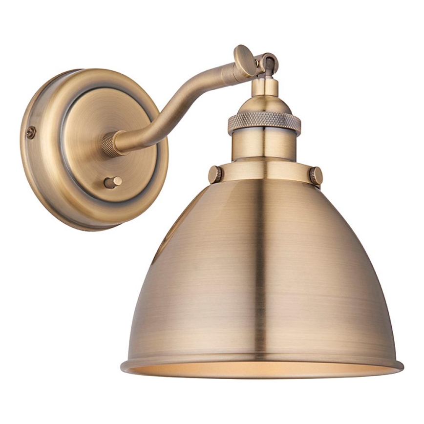 Endon 98746 - Настінний точковий світильник FRANKLIN 1xE14/7W/230V латунь