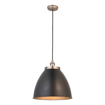 Endon 98749 - Люстра на тросе FRANKLIN 1xE27/10W/230V чёрная/латунь