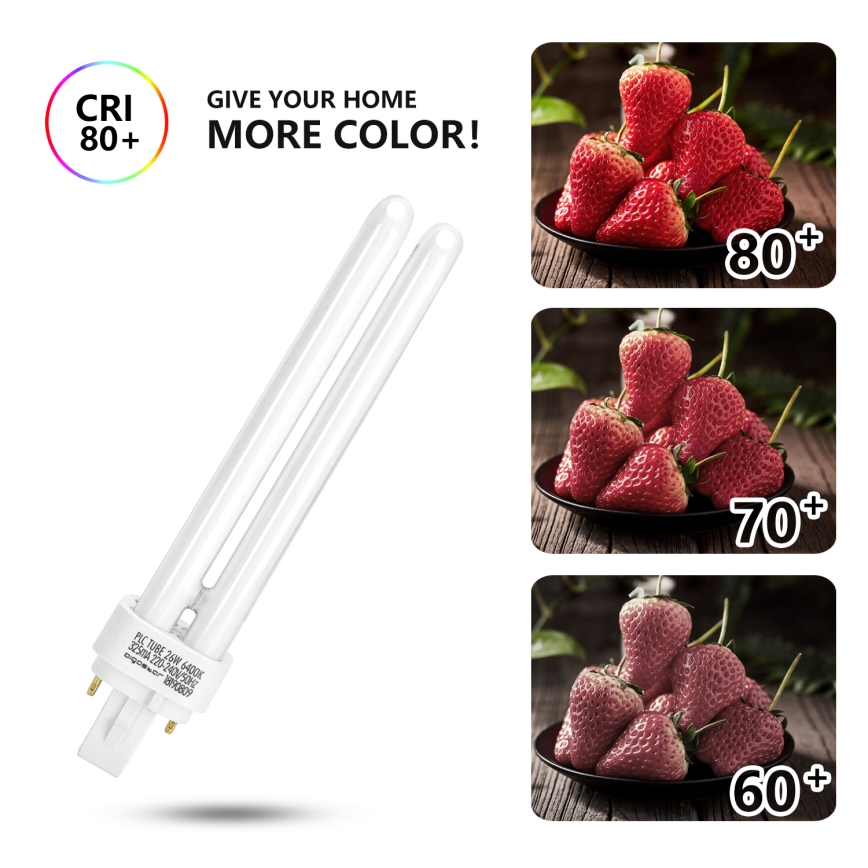 Энергосберегающая лампа G24d-3/26W/230V 6500K - Brilagi