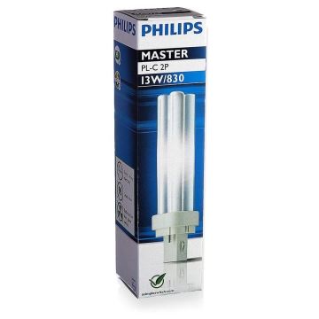 Енергозберігаюча люмінесцентна лампочка Philips MASTER G24D-1/13W/230V 3000K