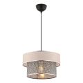 ERO подвесная лампа 1xE27/60W/230V кремовая/серый