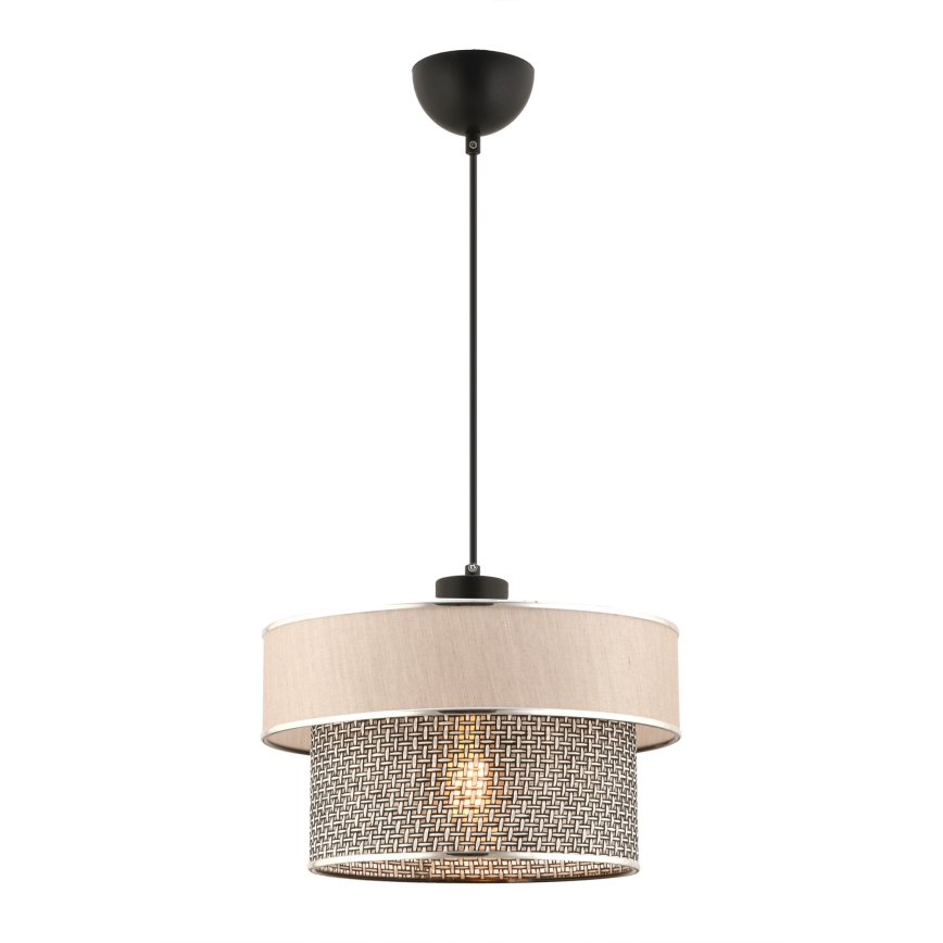 ERO подвесная лампа 1xE27/60W/230V кремовая/серый