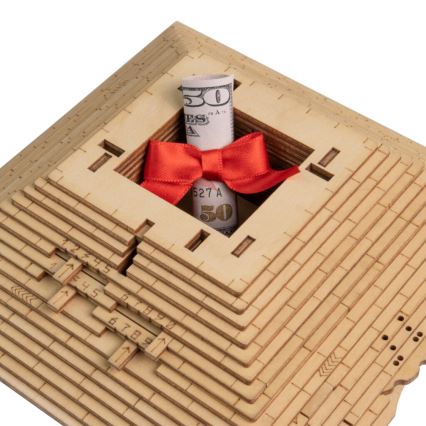 EscapeWelt - 3D дерев'яна механічна головоломка Піраміда