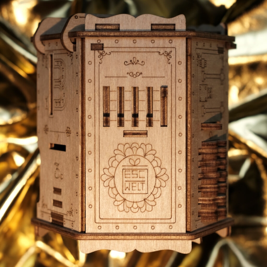 EscapeWelt - Деревянная головоломка Fort Knox Pro