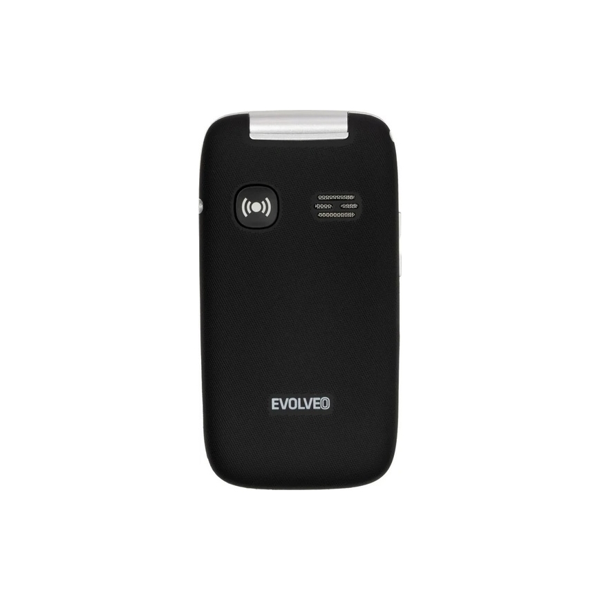 Evolveo - EasyPhone FS раскладной мобильный телефон для пожилых 2.8 черный