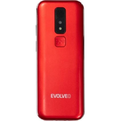 Evolveo - EasyPhone LT, 4G мобільний телефон для літніх людей, червоний