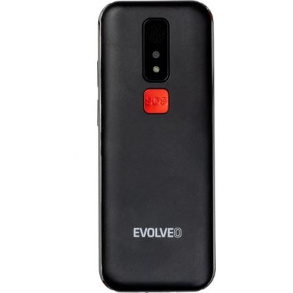 Evolveo - EasyPhone LT 4G мобільний телефон для літніх людей чорний