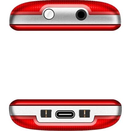 Evolveo - EasyPhone, мобильный телефон для пожилых людей, красный