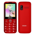 Evolveo - EasyPhone XO мобільний телефон для людей похилого віку, червоний