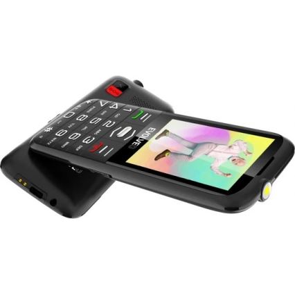 Evolveo - EasyPhone XO мобильный телефон для пожилых людей, чёрный