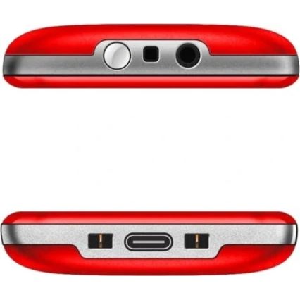 Evolveo - EasyPhone XR 4G мобільний телефон для людей похилого віку, червоний