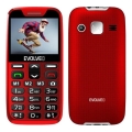 Evolveo - EasyPhone XR, 4G мобильный телефон для пожилых людей, красный