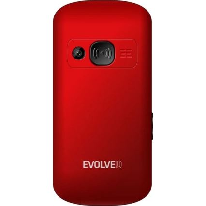 Evolveo - EasyPhone XS мобільний телефон для людей похилого віку червоний