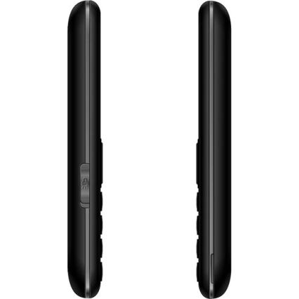 Evolveo - EasyPhone XS, мобільний телефон для людей похилого віку, чорний