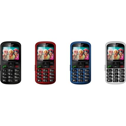 Evolveo - EasyPhone XS, мобільний телефон для людей похилого віку, чорний