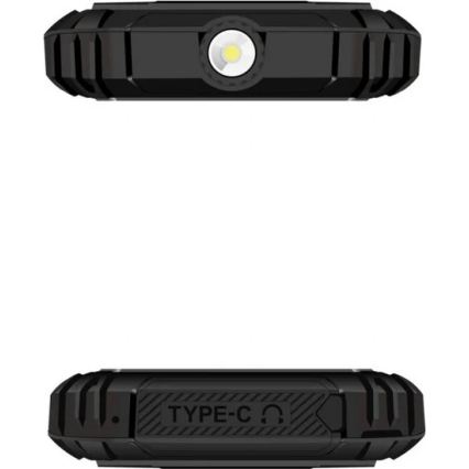 Evolveo - MaxPhone A1, кнопковий телефон Dual SIM, чорний