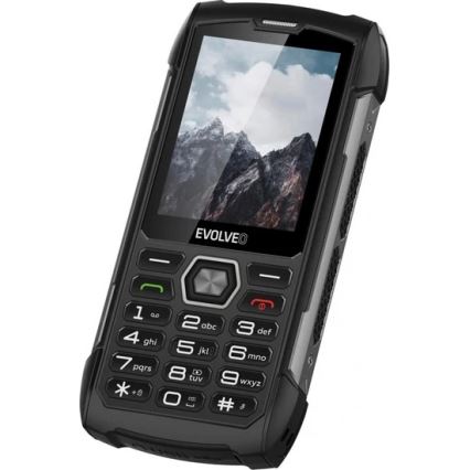 Evolveo - StrongPhone H1 водонепроницаемый Dual SIM телефон чёрный/серый