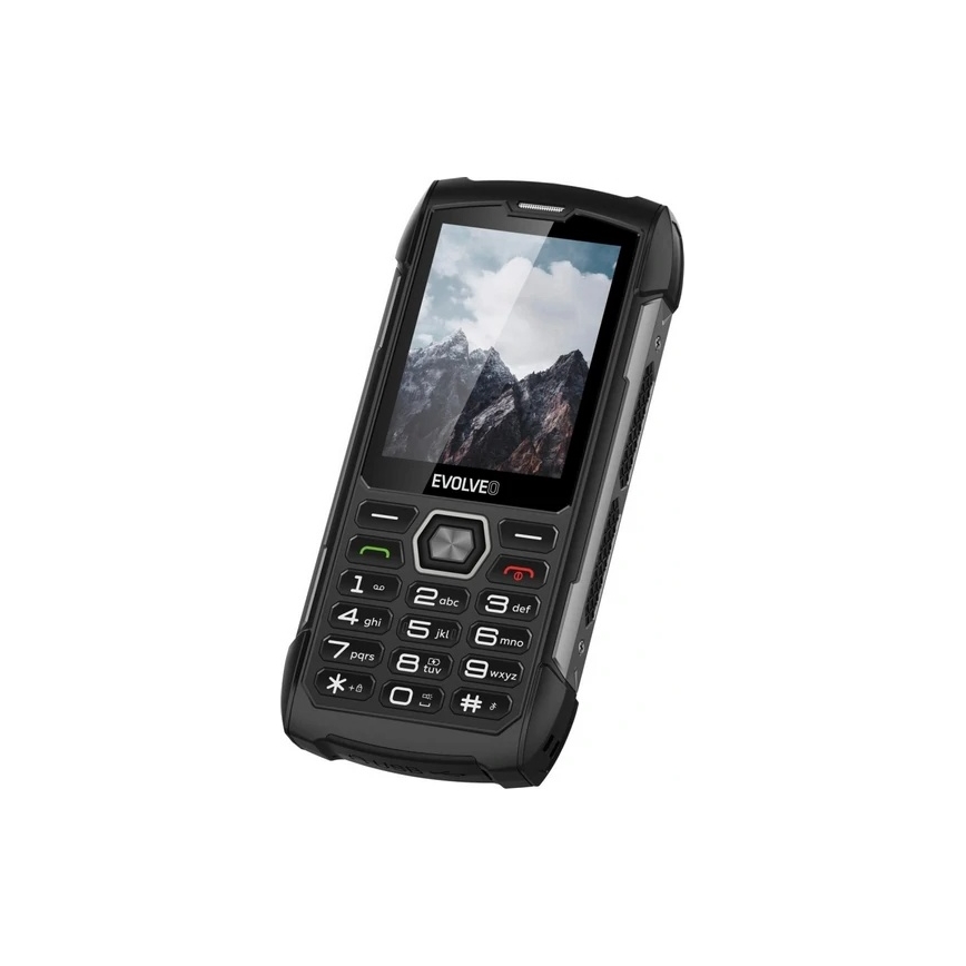 Evolveo - StrongPhone H1 водонепроницаемый Dual SIM телефон чёрный/серый