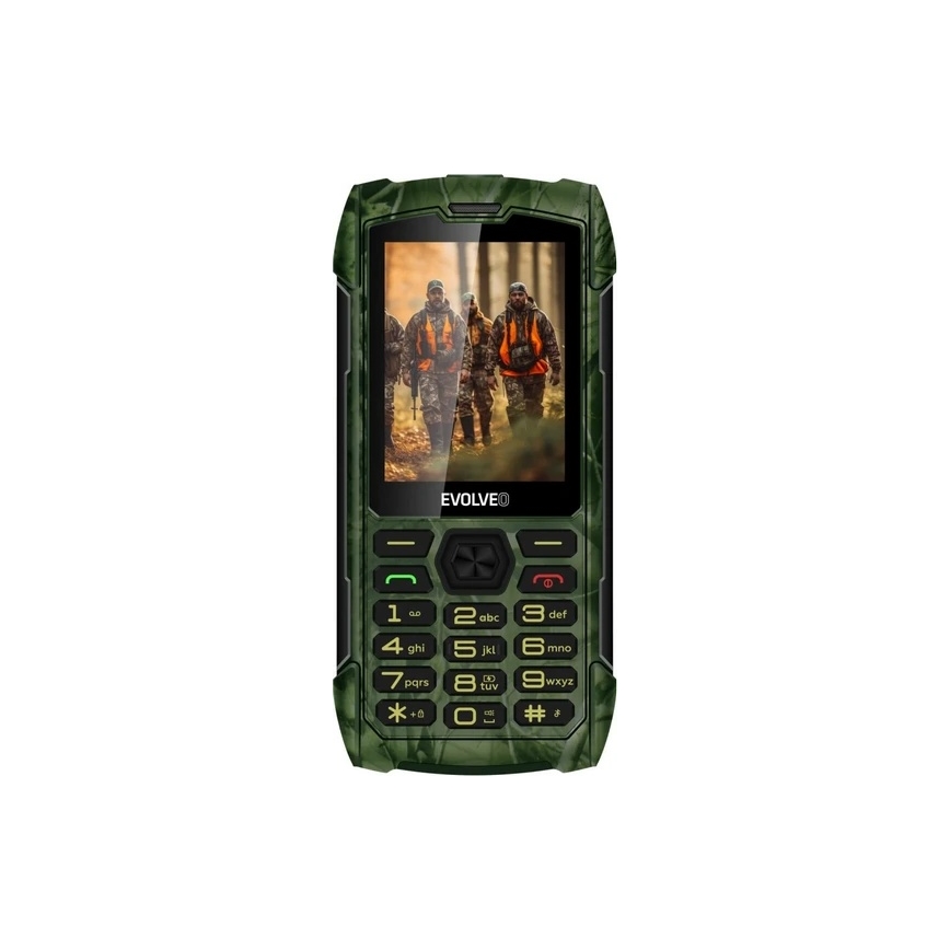 Evolveo - StrongPhone H1, водонепроницаемый Dual SIM‑телефон в охотничьем камуфляже