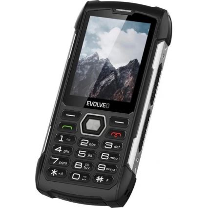 Evolveo - StrongPhone H1 водонепроникний Dual SIM телефон чорний/сріблястий