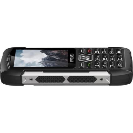 Evolveo - StrongPhone H1 водонепроникний Dual SIM телефон чорний/сріблястий