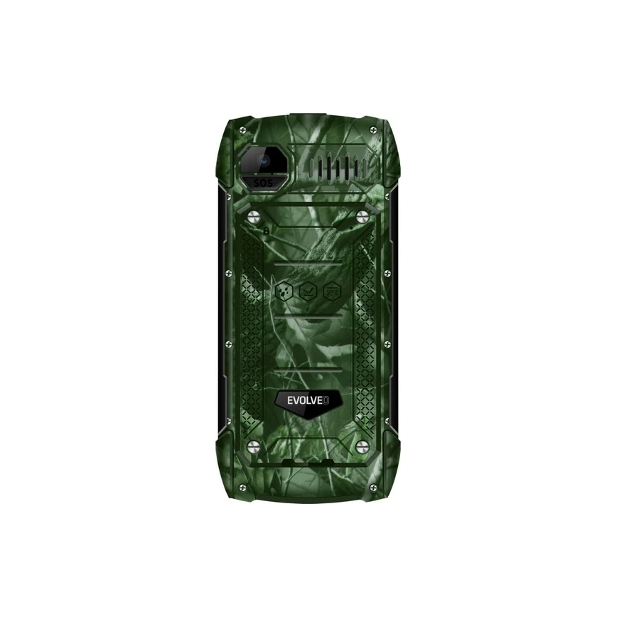 Evolveo - StrongPhone H1 водонепроникний телефон з підтримкою двох SIM-карт у мисливському камуфляжі