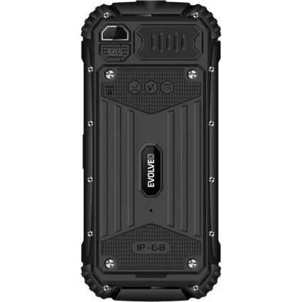 Evolveo - StrongPhone Q1, водонепроницаемый Dual SIM-телефон, чёрный