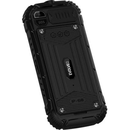Evolveo - StrongPhone Q1, водонепроницаемый Dual SIM-телефон, чёрный