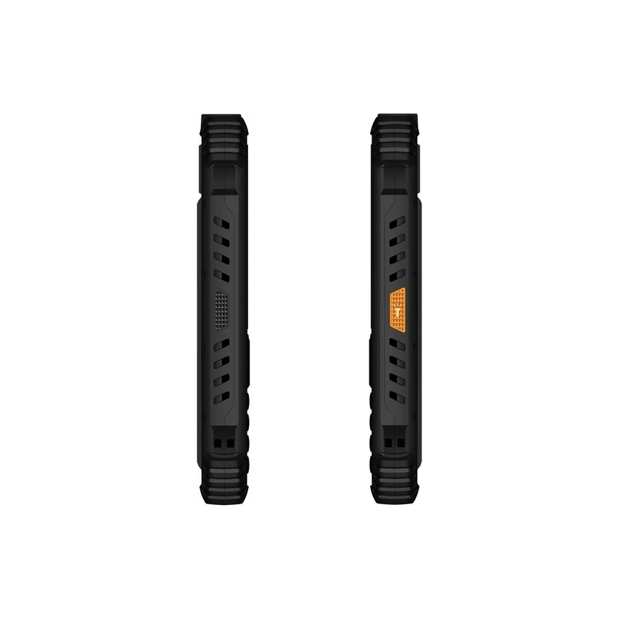 Evolveo - StrongPhone Q1, водонепроницаемый Dual SIM телефон черный/оранжевый