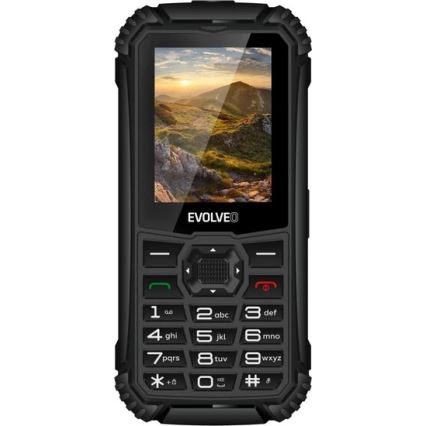 Evolveo - StrongPhone Q1 водонепроникний телефон з підтримкою Dual SIM чорний