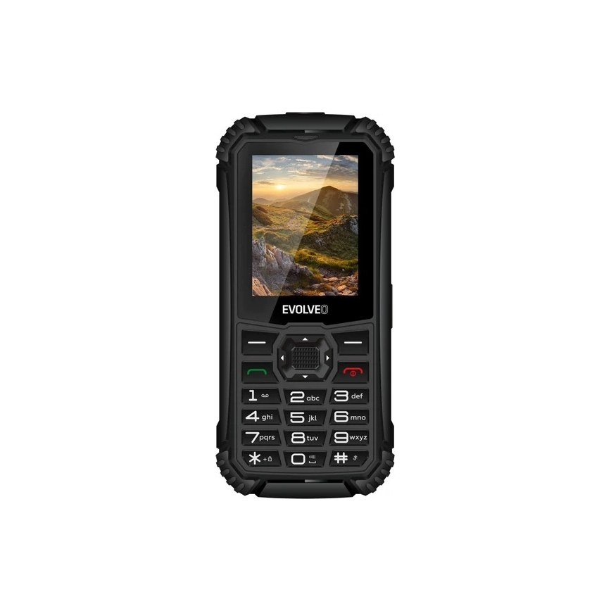 Evolveo - StrongPhone Q1 водонепроникний телефон з підтримкою Dual SIM чорний