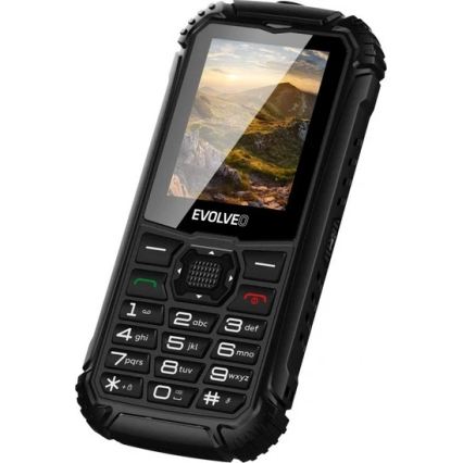 Evolveo - StrongPhone Q1 водонепроникний телефон з підтримкою Dual SIM чорний