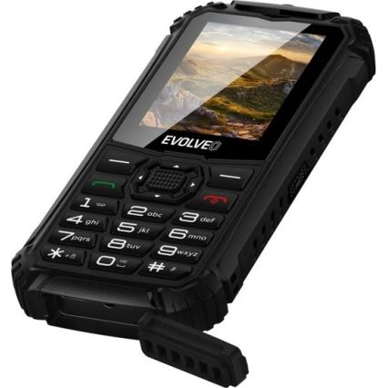 Evolveo - StrongPhone Q1 водонепроникний телефон з підтримкою Dual SIM чорний