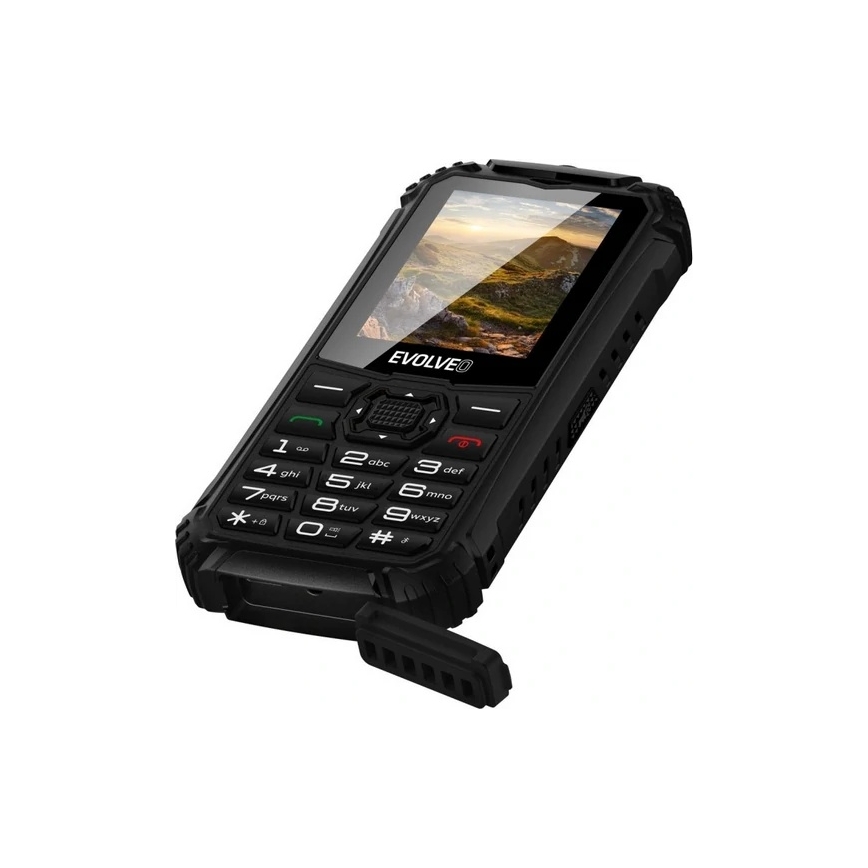 Evolveo - StrongPhone Q1 водонепроникний телефон з підтримкою Dual SIM чорний