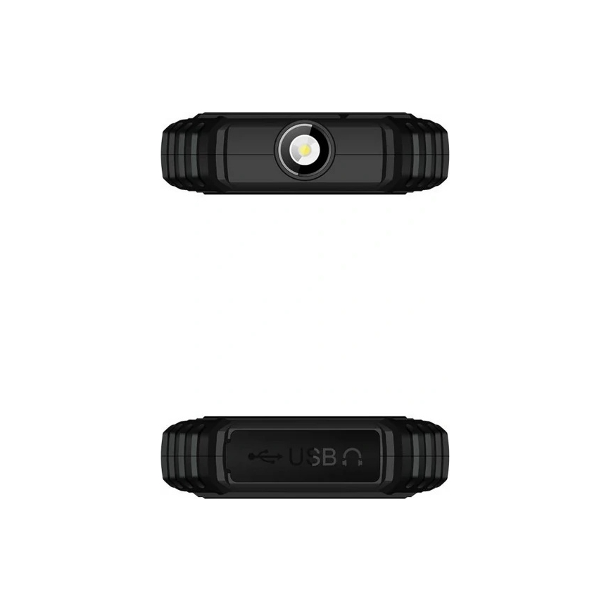 Evolveo - StrongPhone Q1 водонепроникний телефон з підтримкою Dual SIM чорний/помаранчевий