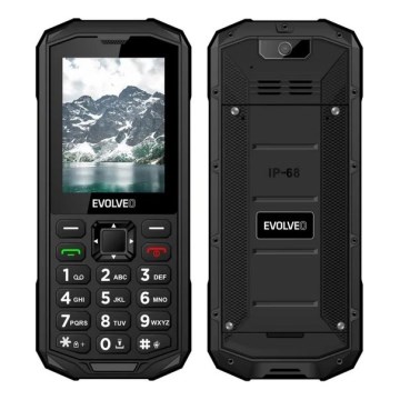 Evolveo - StrongPhone X5 водонепроницаемый телефон с поддержкой Dual SIM, черный/серый