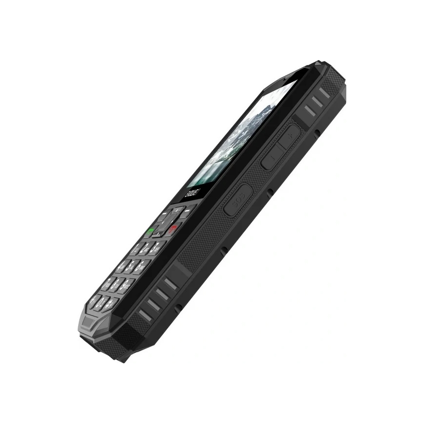 Evolveo - StrongPhone X5, водонепроникний Dual SIM телефон чорний/сірий
